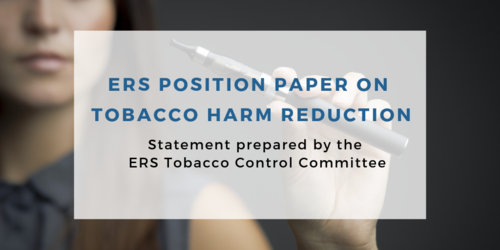 ERS Position Paper on Tobacco Harm Reduction - article image