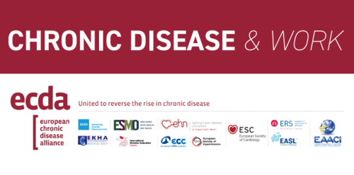 ERS supports calls to improve employment opportunities for people with chronic diseases in Europe - article image