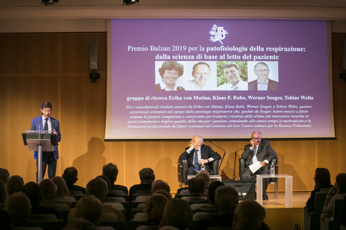 ERS Presidents and German Lung Centre colleagues awarded prestigious 2019 Balzan Prize - article image