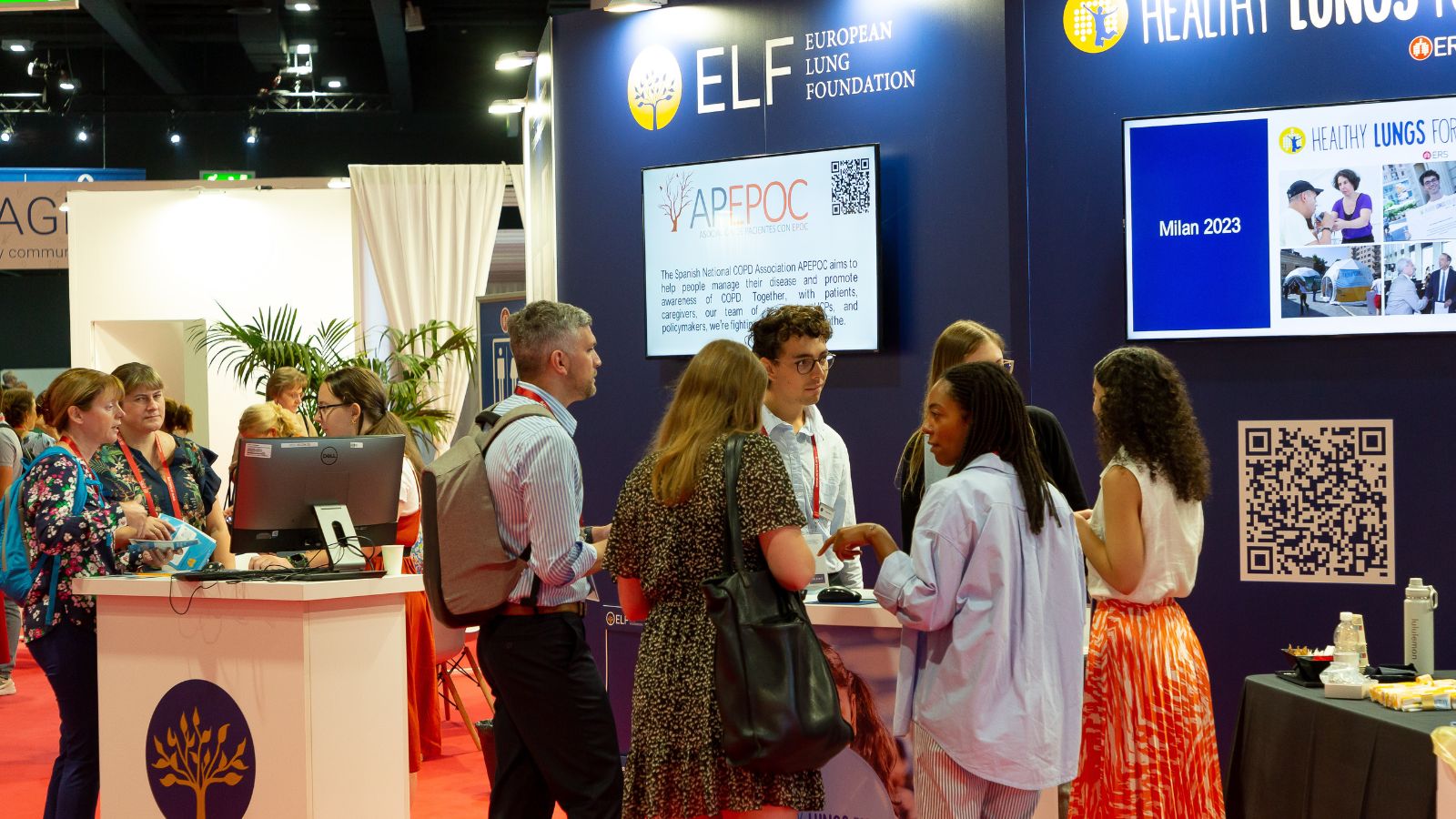 European Lung Foundation (ELF) stand - Preview Image