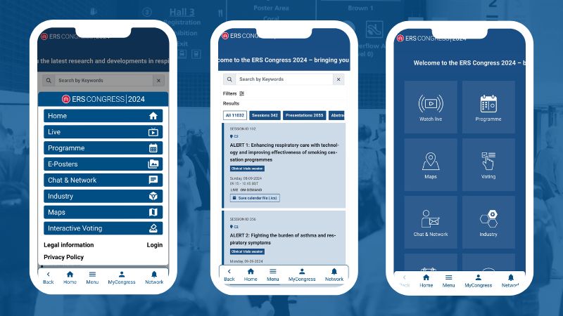 ERS Congress 2024 app - image