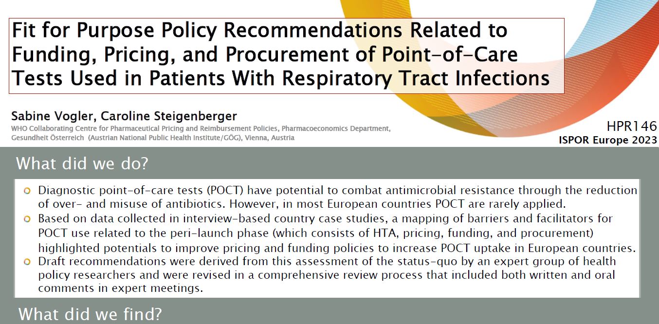 Fit for Purpose Policy Recommendations Related to Funding, Pricing, and Procurement of Point-of-Care Tests Used in Patients With Respiratory Tract Infections - Preview Image