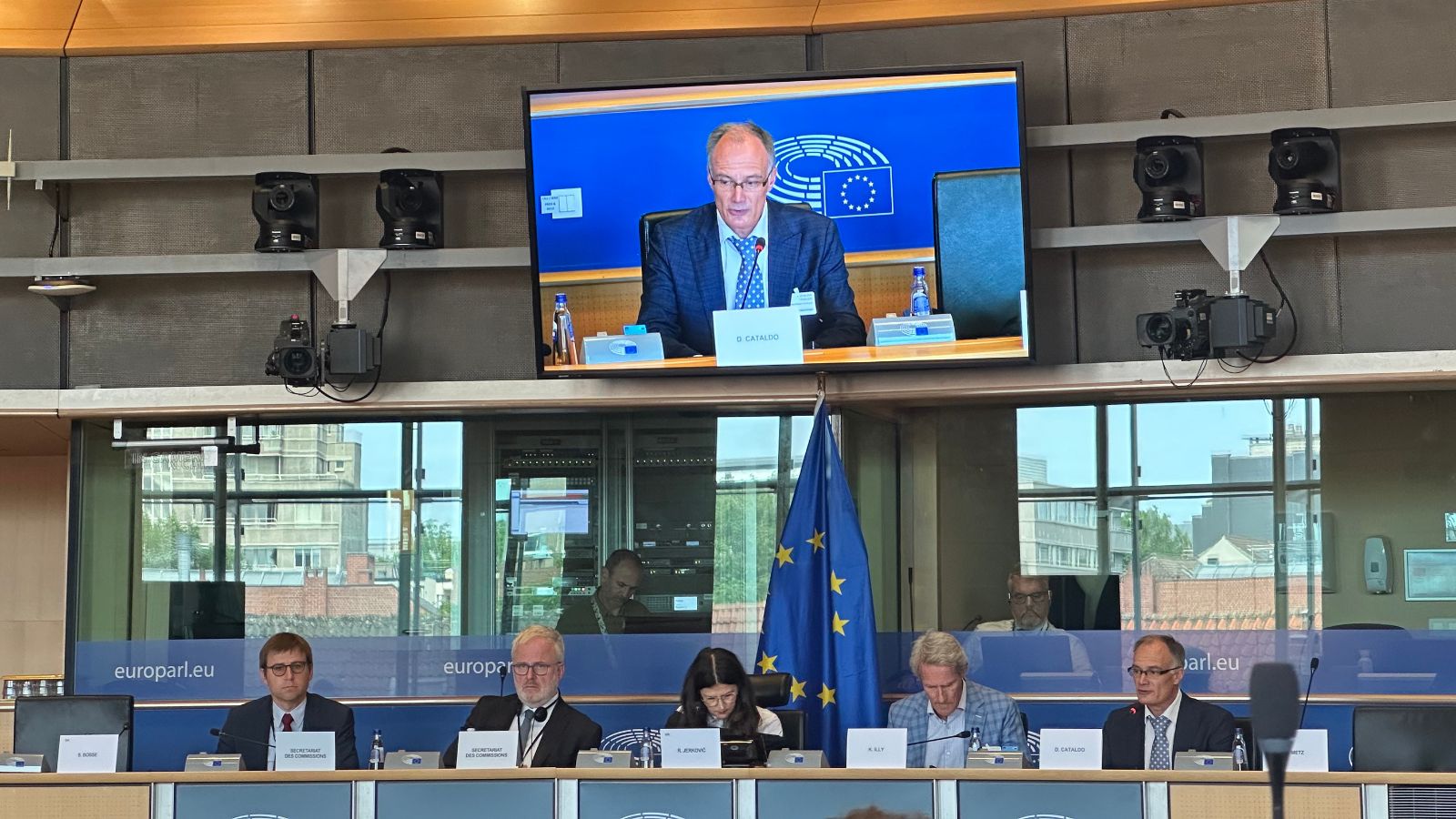 ERS contributes scientific data and expert knowledge at EU Parliament’s ‘exchange of views’ on the topic of lung health and COPD - article image