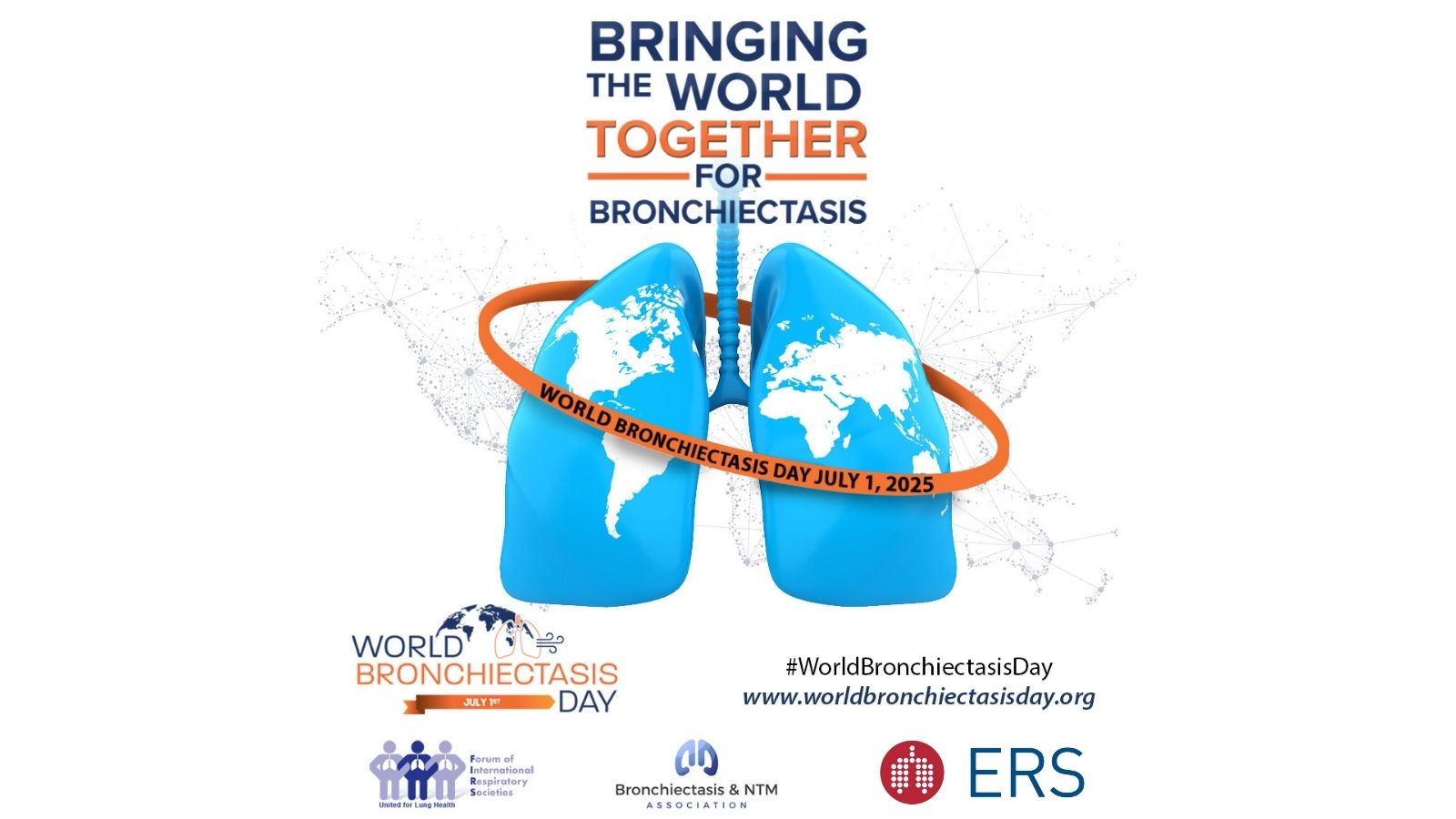 International respiratory societies unite on World Bronchiectasis Day 2025 to urge global awareness and collaboration - article image