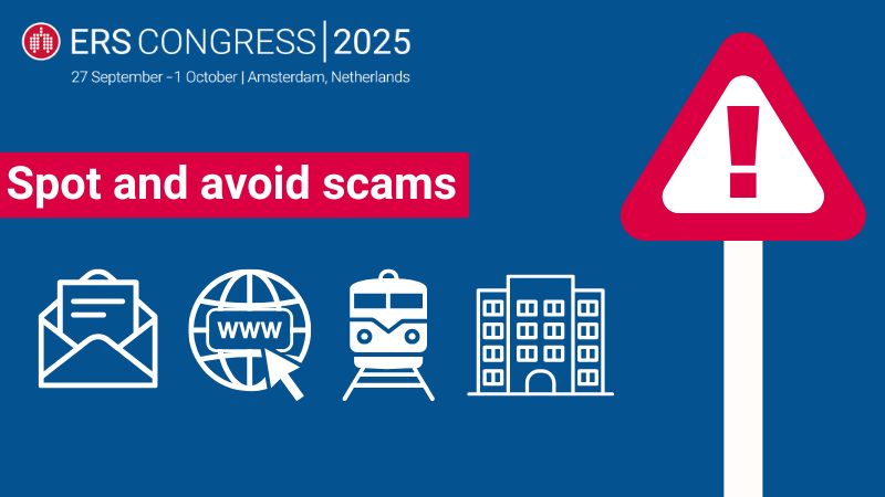 Top tips on how to avoid scams linked to the ERS Congress 2025 - article image