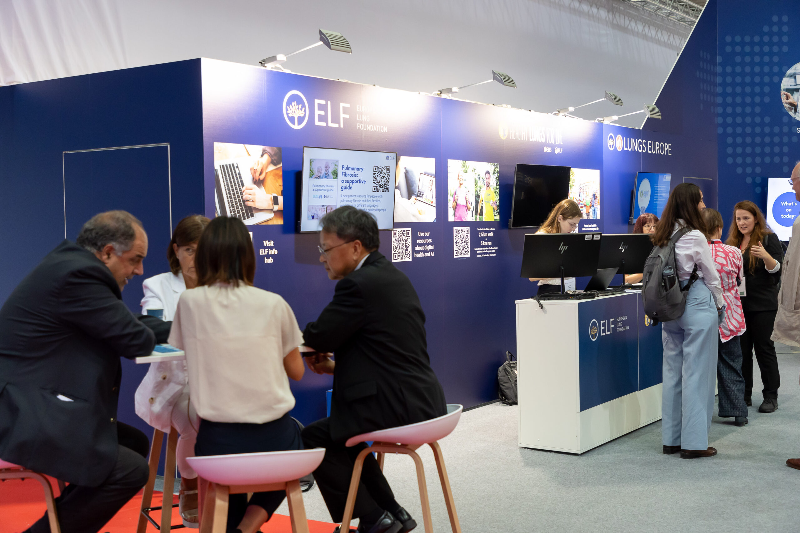 European Lung Foundation (ELF) Stand and community space - Preview Image