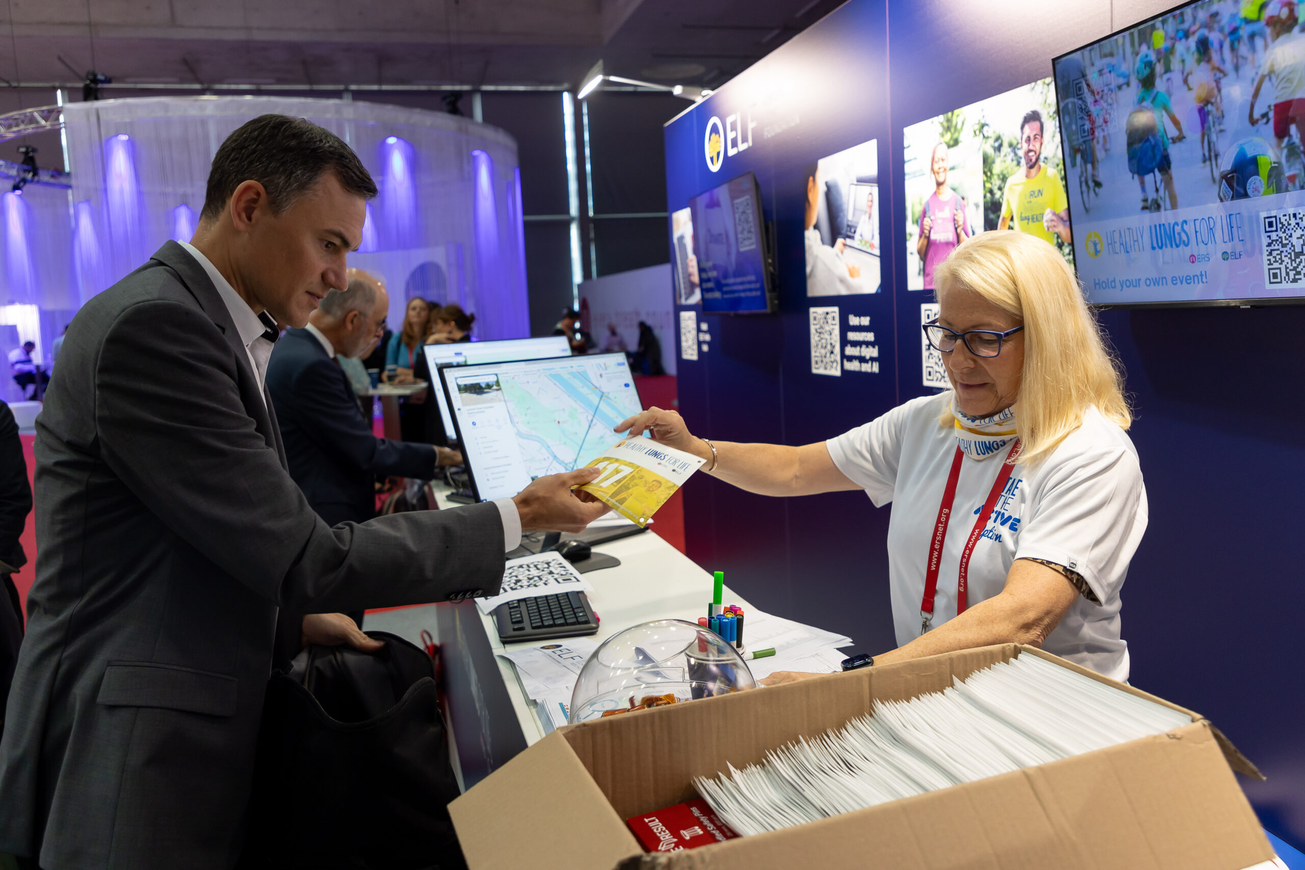 Healthy Lungs for Life (HLfL) Stand - Preview Image