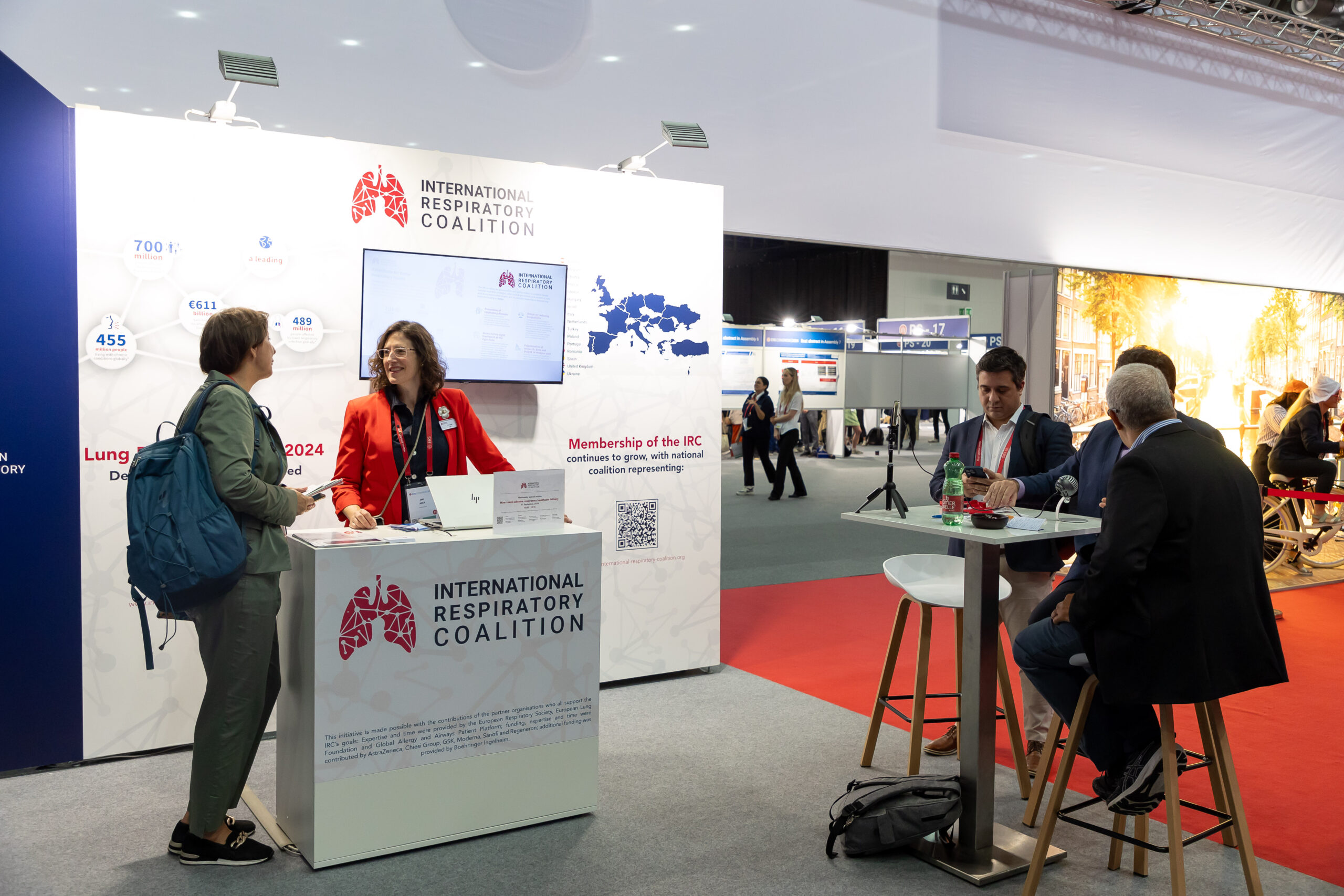 International Respiratory Coalition (IRC) Stand - Preview Image