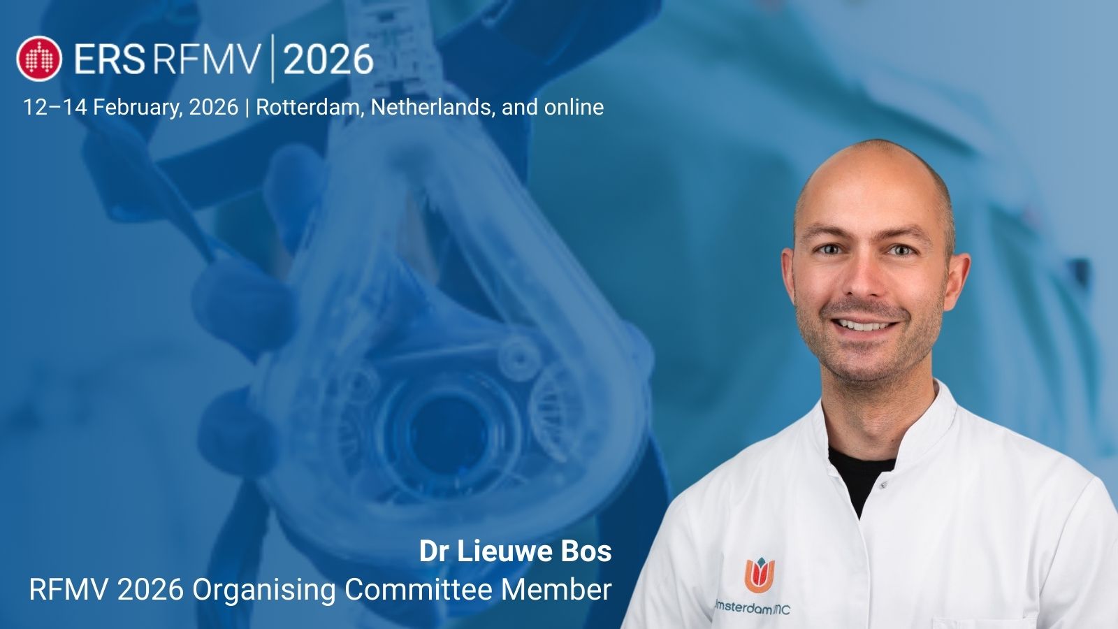 Respiratory Failure and Mechanical Ventilation Conference 2026: Q&A with Dr Lieuwe Bos - preview image