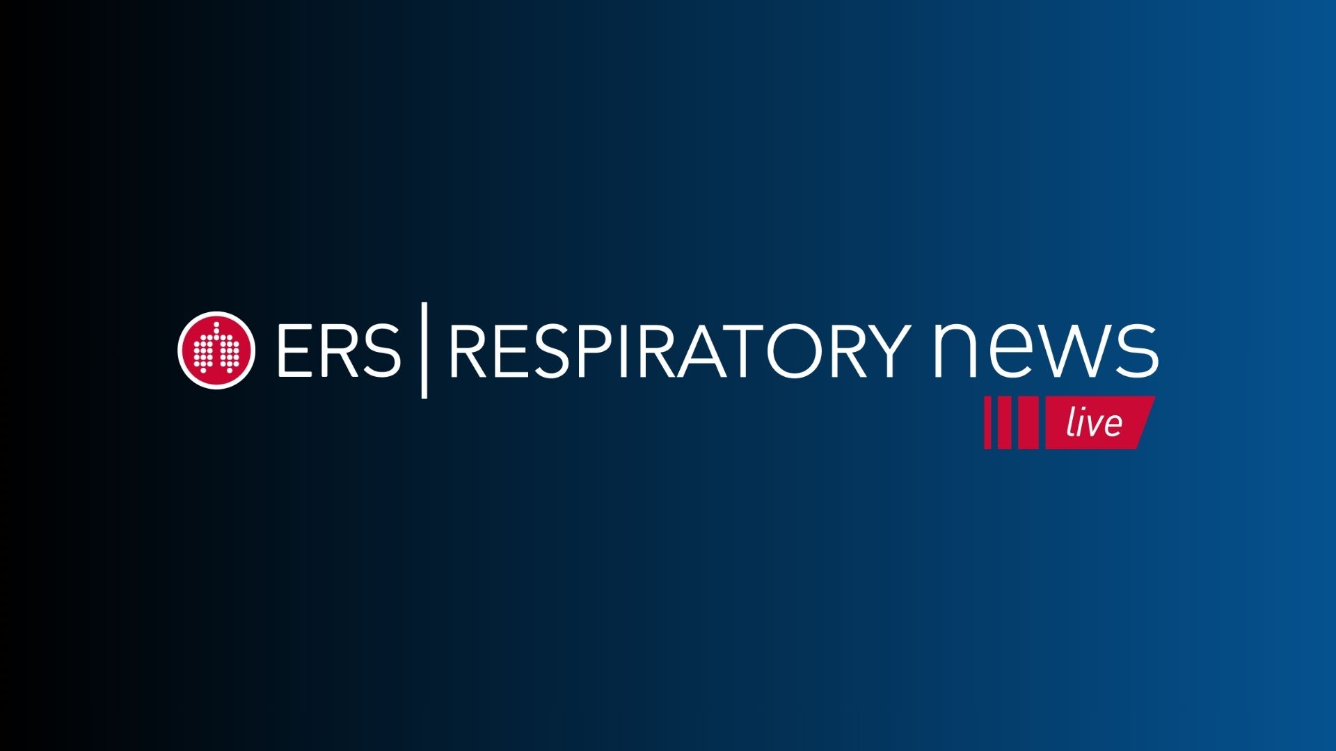 New ERS event ‘Respiratory News Live’ to present the very latest news from the world of respiratory medicine - preview image