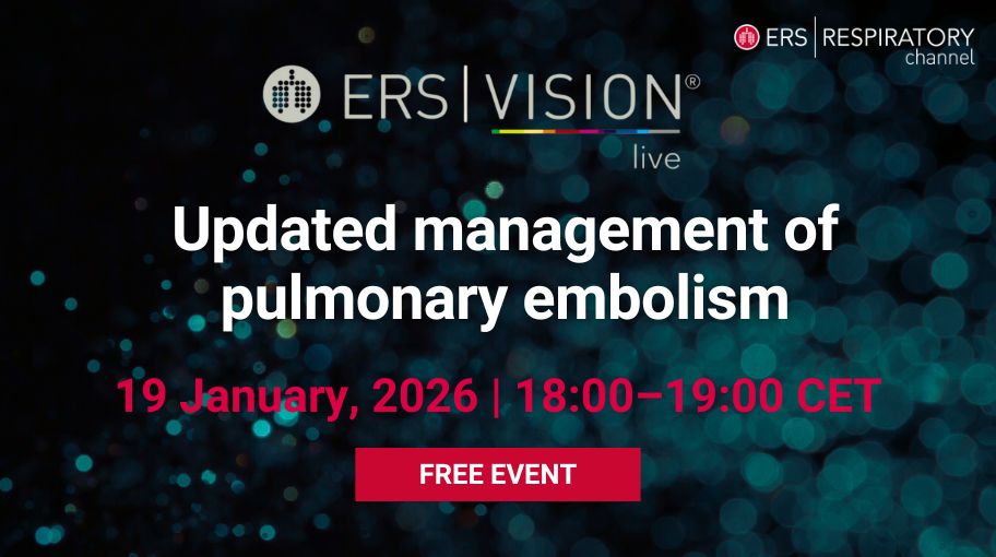 ERS Vision Live: Updated management of pulmonary embolism - preview image