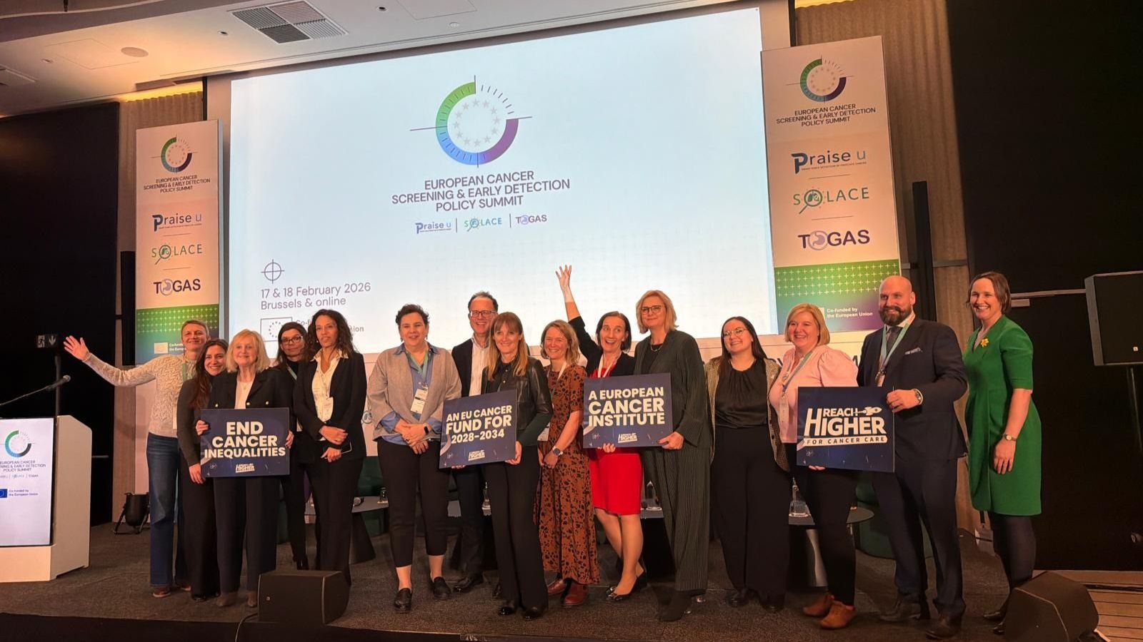 SOLACE presents results at European Cancer Screening and Early Detection Policy Summit - preview image