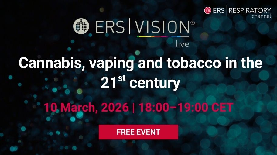 ERS Vision Live: Cannabis, vaping and tobacco in the 21st century - preview image