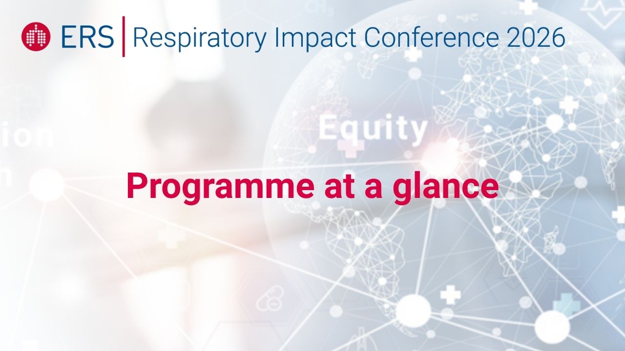 Respiratory Impact Conference: programme at a glance - preview image